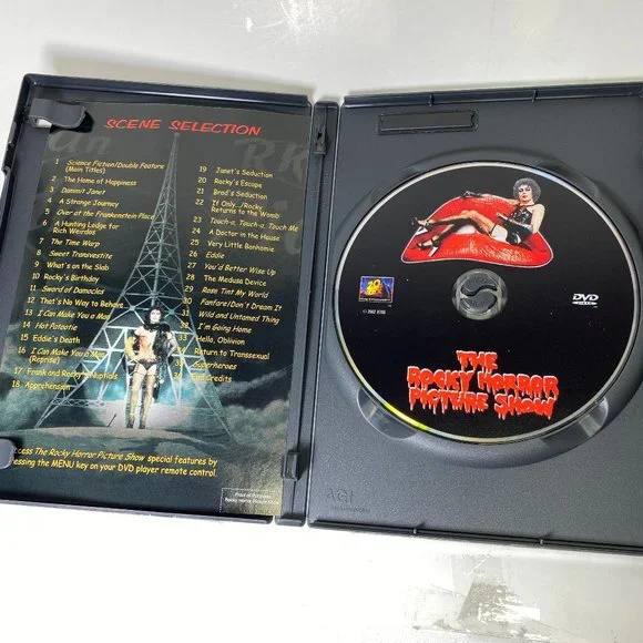 DVD Movie Rocky Horror Picture Show Transvestite Tim Curry Halloween 1972 Movie - Picture 2 of 4